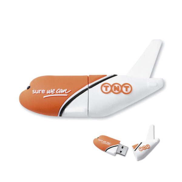 Pen em formato de avião da TNT